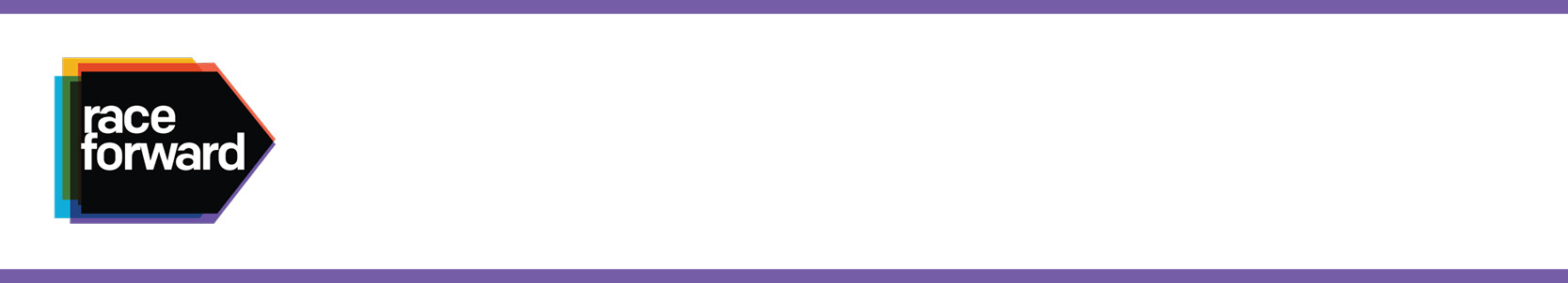 Race Forward logo with purple banner